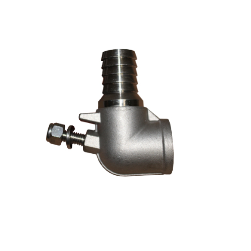 Rhino Tuff Elbow Kit For Stand Stainless Stell 1" Barb X FNPT Gravity Feed Accessories  Rhino Tuff Tanks (MPN: RTT-4000)