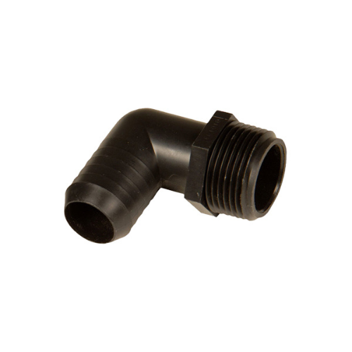 Rhino Tuff Polyethylene Elbow with Barbed End 1″ Gravity Feed Accessory (MPN: RTT-4003)