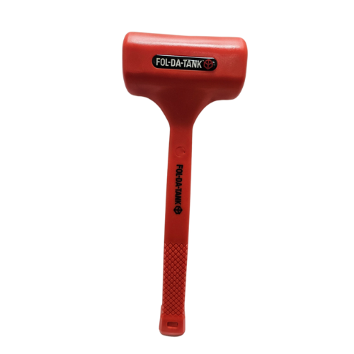 Dead Blow Hammer Red -3lb  Fol-Da-Tank (MPN: FDT-Hammer-Red)