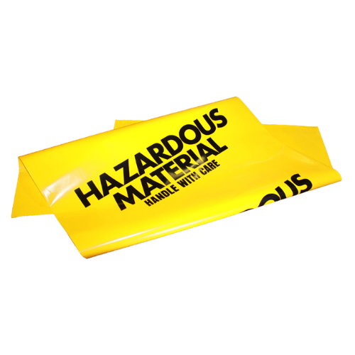 ENPAC Hazardous Material Disposal Bags, 250 per Case, Yellow (Old PN R14005) (MPN: ENP HAZBAG)