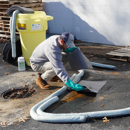 Enpac 50-Gallon Wheeled Poly-Overpack® Salvage Drum (MPN: 1259-YE)