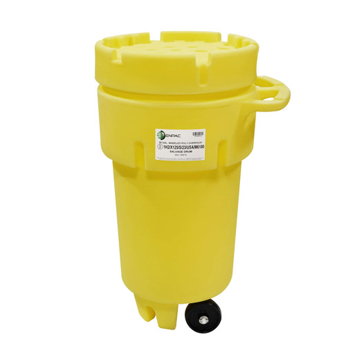 Enpac 50-Gallon Wheeled Poly-Overpack® Salvage Drum (MPN: 1259-YE)
