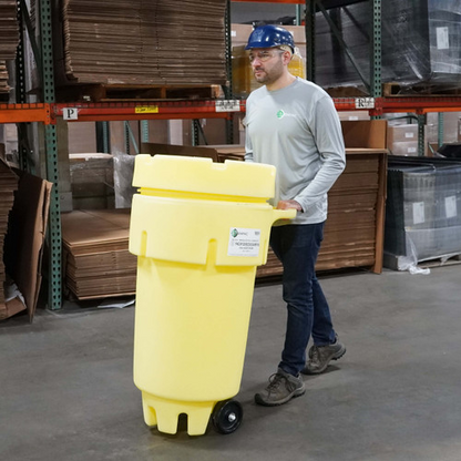 Enpac 50-Gallon Wheeled Poly-Overpack® Salvage Drum (MPN: 1259-YE)