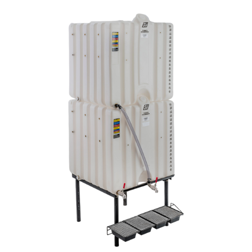 180/180 Gallon Fluidall Cubetainer Gravity Feed System Tank (MPN: SCT180-2)