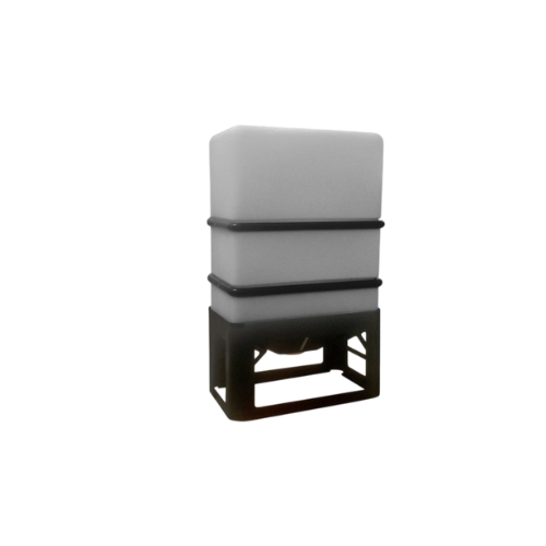 330 Gallon Custom Roto-Mold Rectangular Plastic Cone Bottom Stand (MPN 330 RCTS)