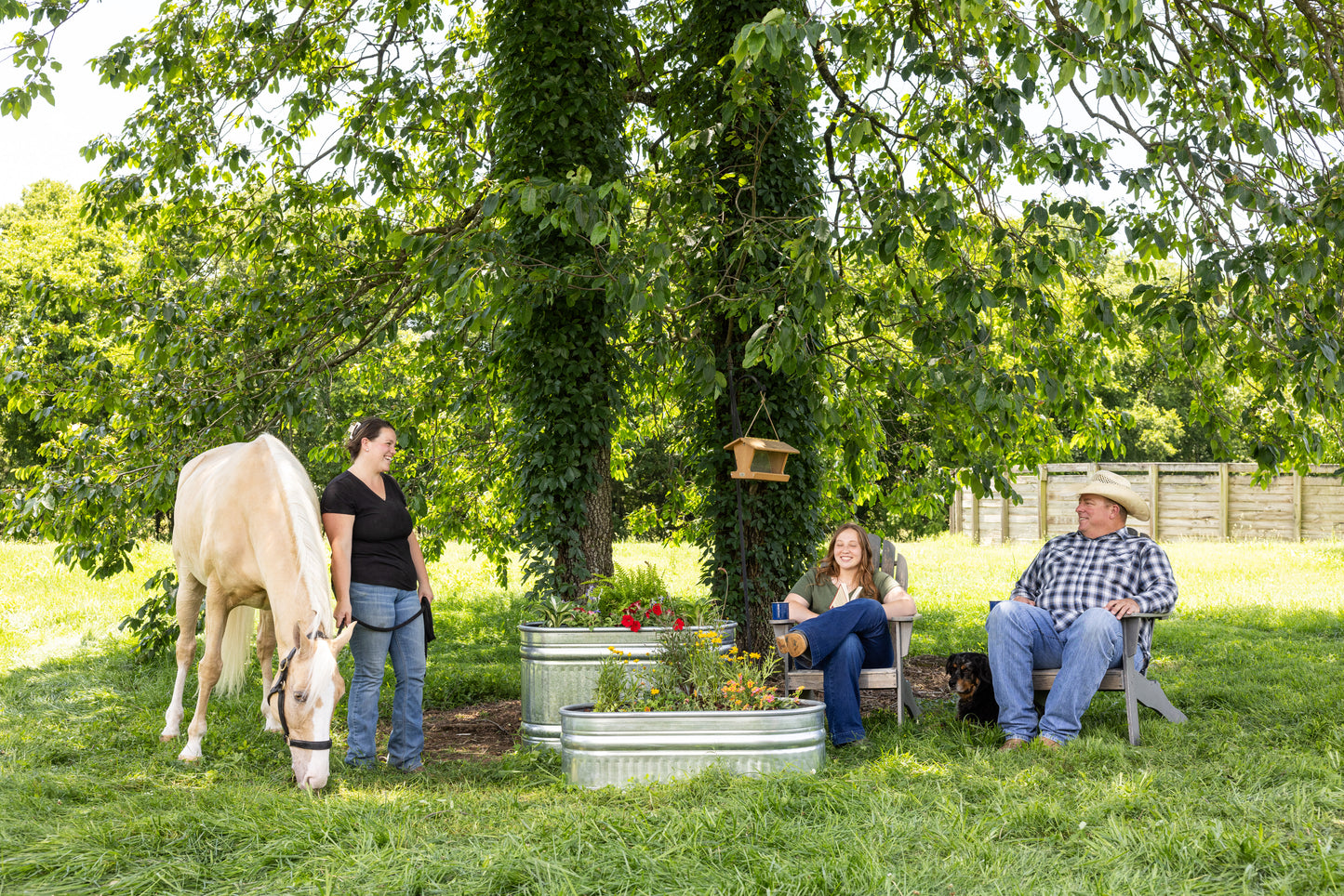 60 Gallon Behlen Country 40" x 34" x 24" Shallow Farmstead Triangle Stock Galvanized Tanks (MPN: 50140058)