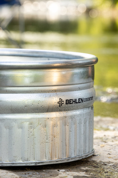 38 Gallon Behlen Country 24" x 24" x 12" Farmstead Utility Stock Galvanized Tanks (MPN: 50140038)