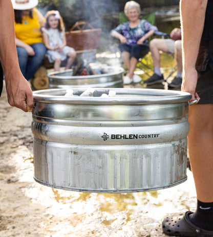 38 Gallon Behlen Country 24" x 24" x 12" Farmstead Utility Stock Galvanized Tanks (MPN: 50140038)