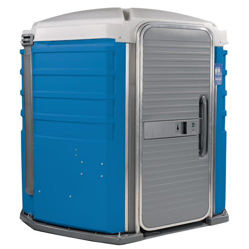 PolyJohn We'll Care III Portable Restroom - Blue colorway