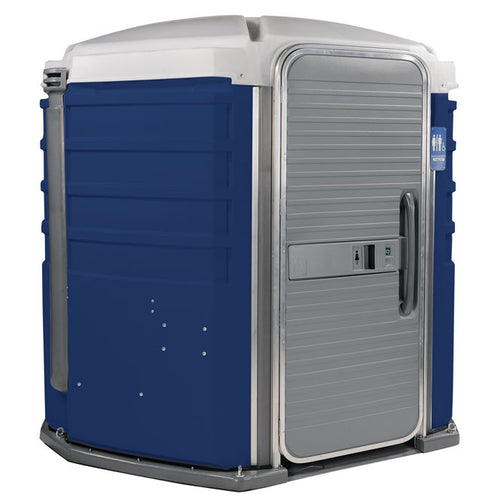 PolyJohn We'll Care III Portable Restroom - Dark Blue colorway