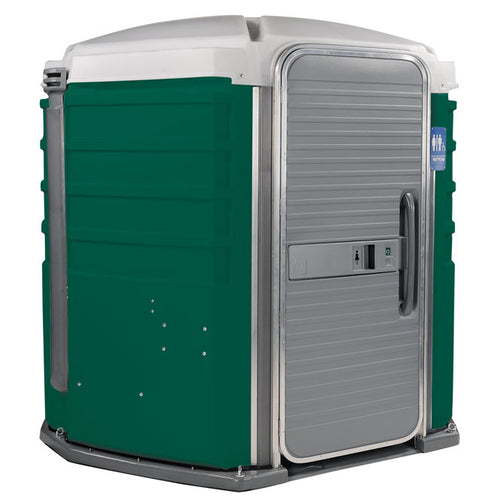PolyJohn We'll Care III Portable Restroom - Evergreen colorway