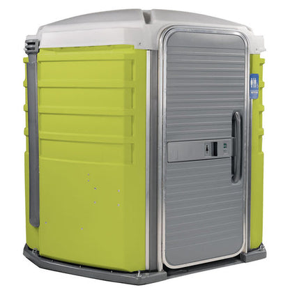 PolyJohn We'll Care III Portable Restroom - Lime colorway