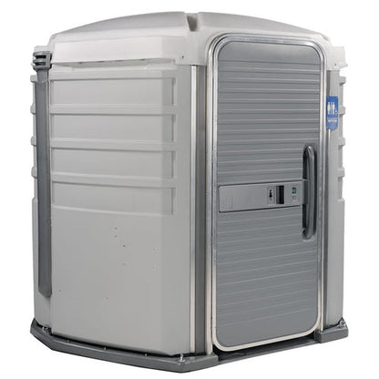 PolyJohn We'll Care III Portable Restroom - Light Grey colorway