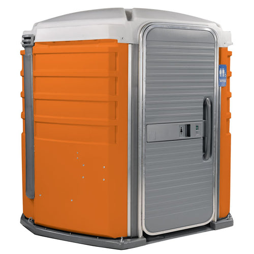 PolyJohn We'll Care III Portable Restroom - Orange colorway