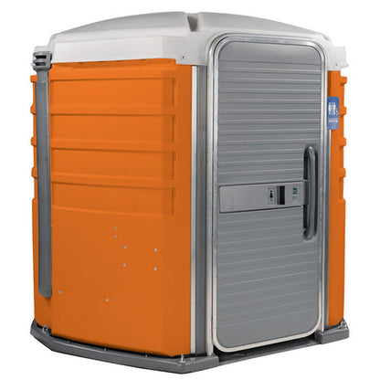 PolyJohn We'll Care III Portable Restroom - Orange colorway
