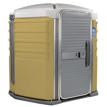 PolyJohn We'll Care III Portable Restroom - Tan colorway
