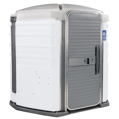 PolyJohn We'll Care III Portable Restroom - White colorway