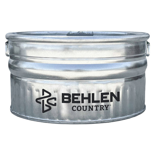 19 Gallon Behlen Country 24" x 24" x 12" Farmstead Utility Galvanized Stock Tank with Handles (50140038) - product photo