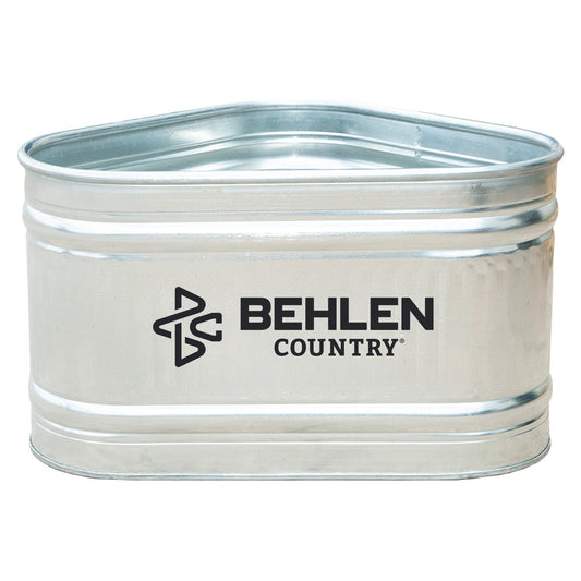 60 Gallon Behlen Country 40" x 34" x 24" Farmstead Triangle Galvanized Stock Tank (50140058) - product photo