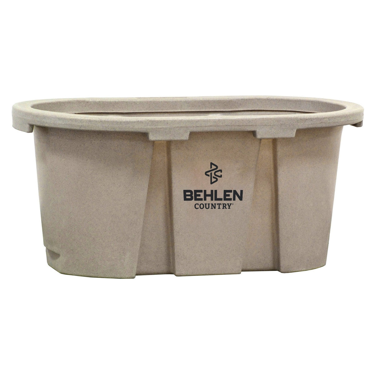 100 Gallon Behlen Country 2' x 2' x 4' Farm Flex Oval Stock Tank (52112017GT) - product photo