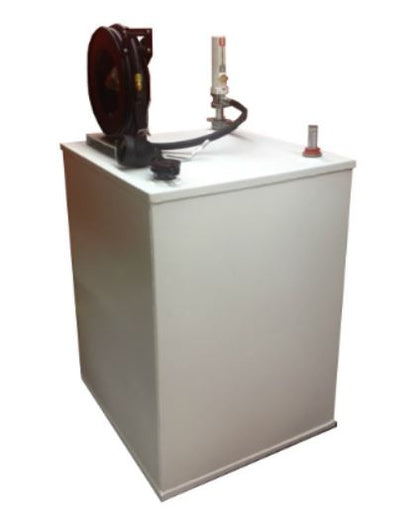750 Gallon Newberry Rectangular Single Wall Bulk Storage Lube Oil Tank (SKU: FTSBSW-0750)