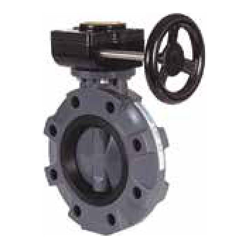 Peabody Engineering gear operated butterfly valve