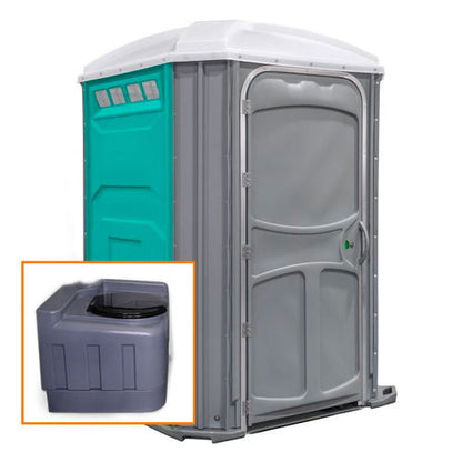 33 Gallon PolyJohn Comfort XL Wheelchair Accessible Portable Restroom - product view