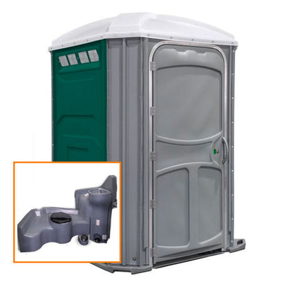 60 Gallon PolyJohn Comfort XLT Fresh Flush Portable Restroom - product view