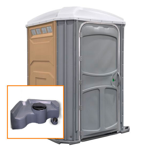 60 Gallon PolyJohn Comfort XLT Recirculating Flush Portable Restroom - product view