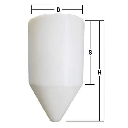 Peabody 200 Gallon Open Top Cone Bottom Tank 1.9 SG (01-35189) - Peabody product line photo