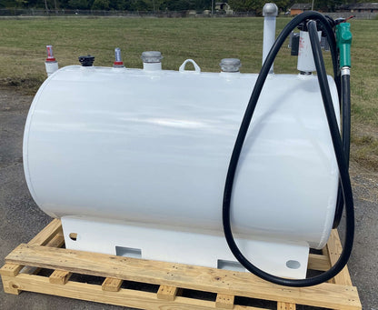 1000 Gallon Newberry UL 142 Double Wall Skid Tank (SKU: NB01000DWS45510G)
