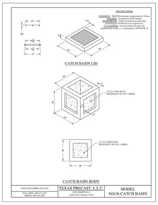 Concrete Catch Basins