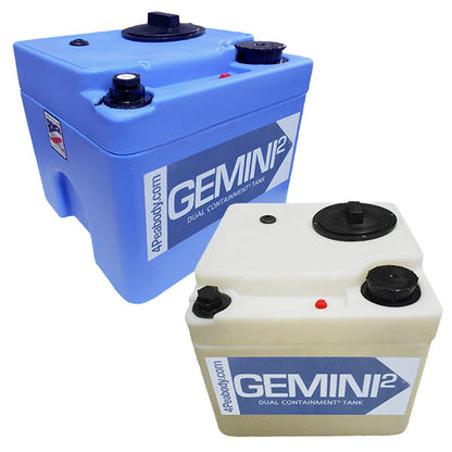 Peabody 95 Gallon Square Double Wall Chemical Tank 1.9 SG (01-36571) - Peabody product line photo