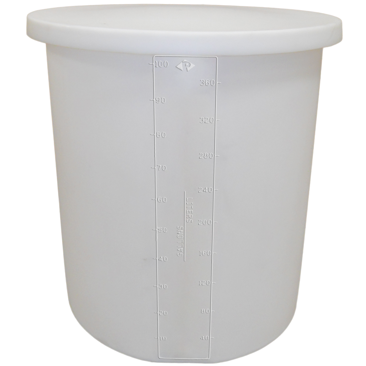 Peabody 100 Gallon XLPE Open Top Process Chemical Tank (01-30403) - product photo