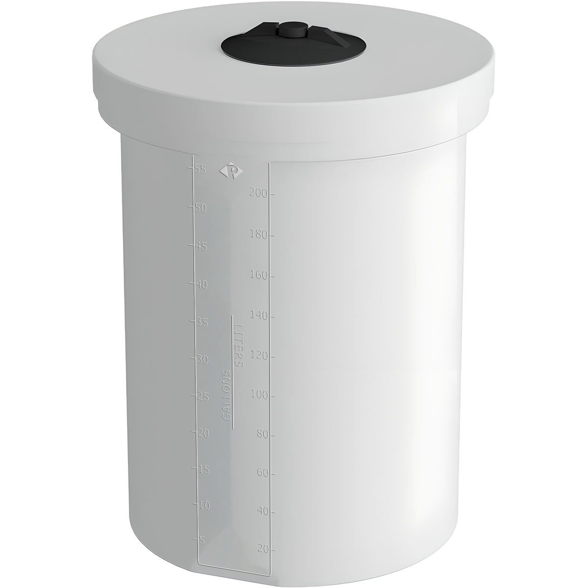 Peabody 55 Gallon XLPE Closed Top Process Chemical Tank (01-30413) - product photo
