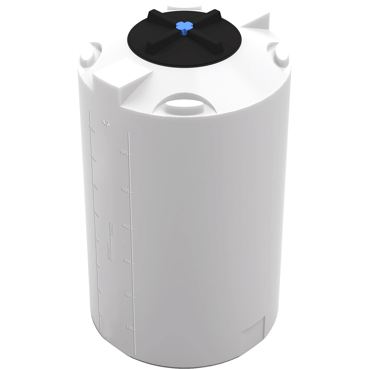 Peabody 175 Gallon Vertical Chemical Storage Tank 1.5 SG (01-35363) - product photo