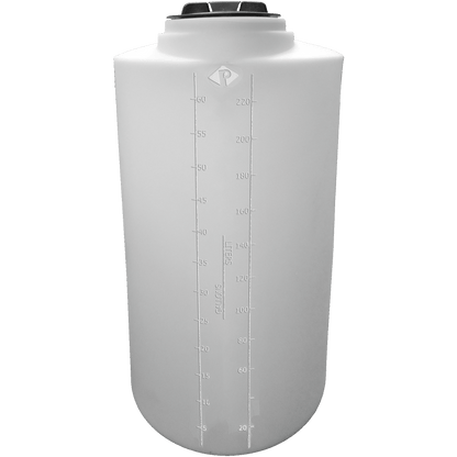 Peabody 65 Gallon XLPE Vertical Chemical Storage Tank 1.9 SG (01-32894) - product photo