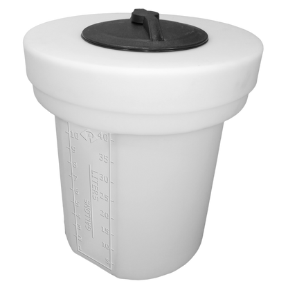 Peabody 10 Gallon XLPE Closed Top Process Chemical Tank (01-30410) - product photo