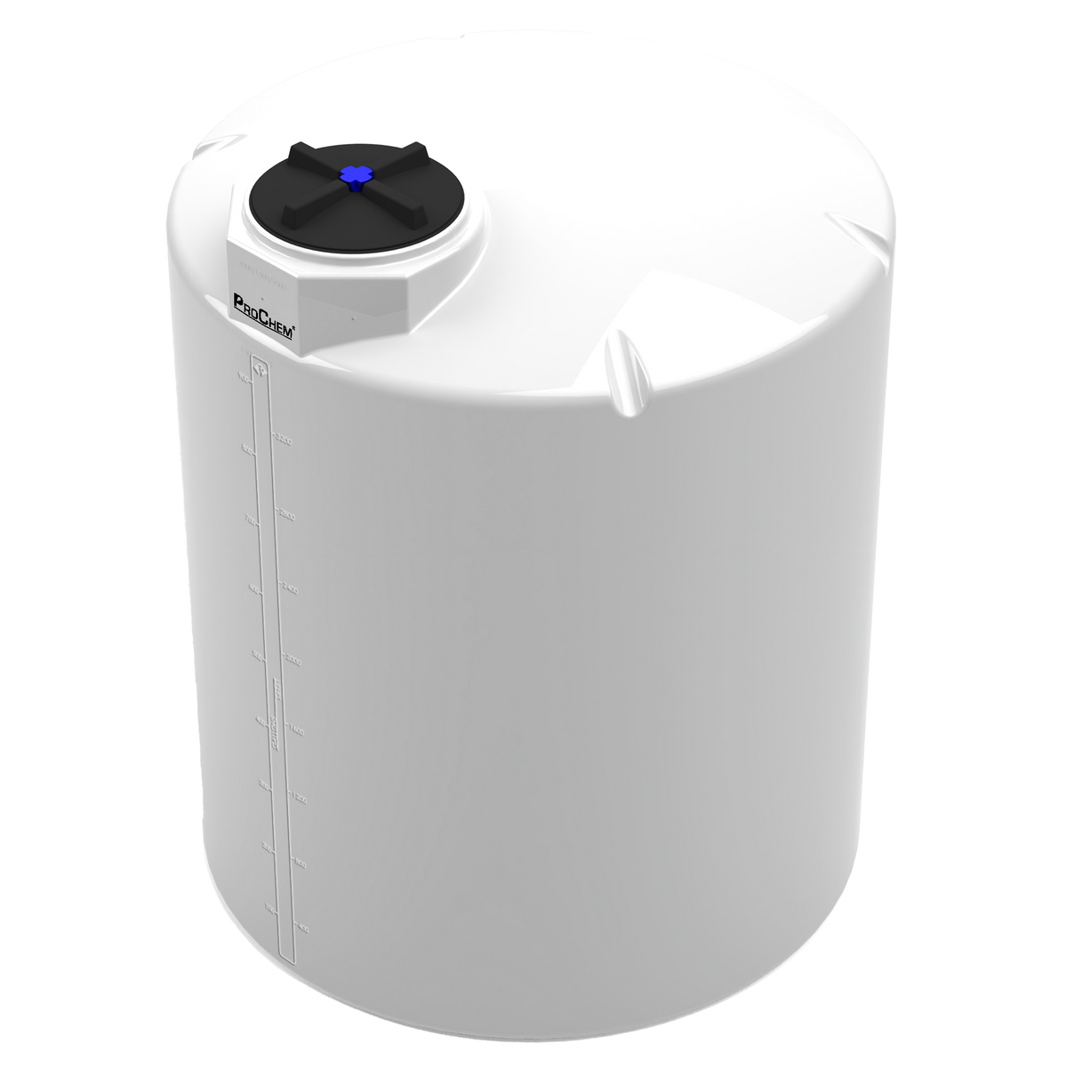 Peabody 1000 Gallon XLPE Vertical Chemical Storage Tank 1.9 SG (01-35274) - product photo