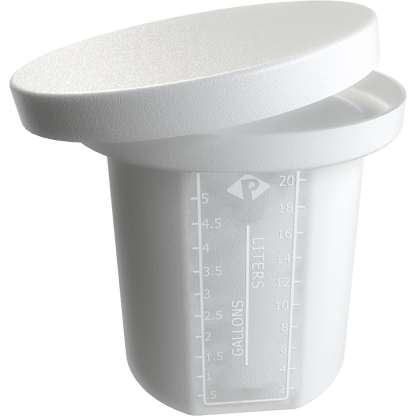 Peabody 5 Gallon XLPE Open Top Process Chemical Tank (01-30397) - product photo