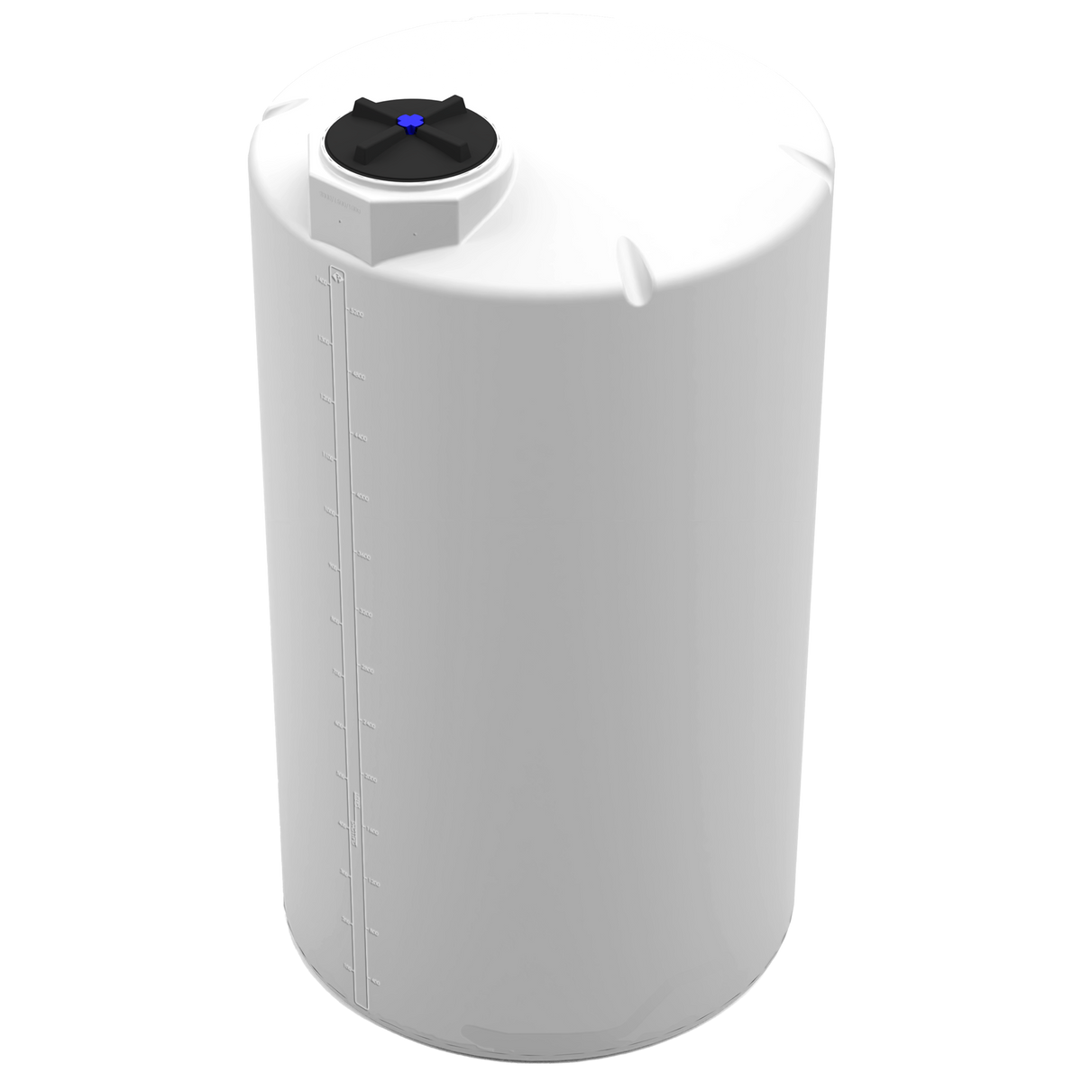 Peabody 1500 Gallon Vertical Chemical Storage Tank 1.9 SG (01-35276) - product photo