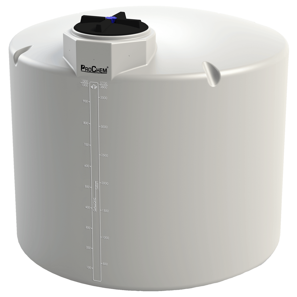 Peabody 1000 Gallon Vertical Chemical Storage Tank 1.9 SG (01-33047) - product photo