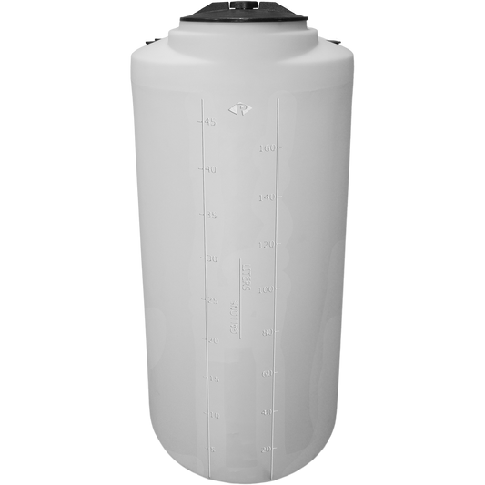 Peabody 50 Gallon XLPE Vertical Chemical Storage Tank 1.5 SG (01-35667) - product photo