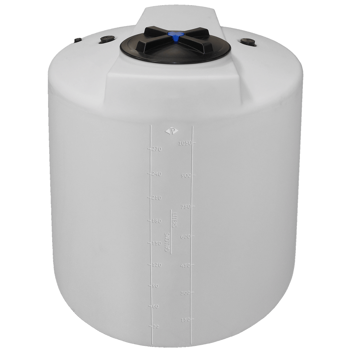 Peabody 300 Gallon XLPE Vertical Chemical Storage Tank 1.9 SG (01-31328) - product photo