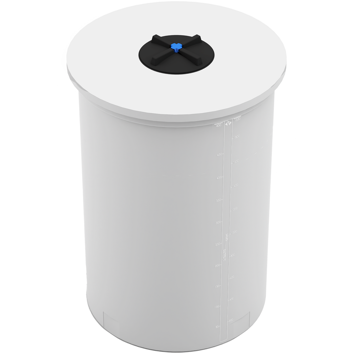 Peabody 500 Gallon Closed Top Process Chemical Tank 1.5 SG (01-36301) - product photo