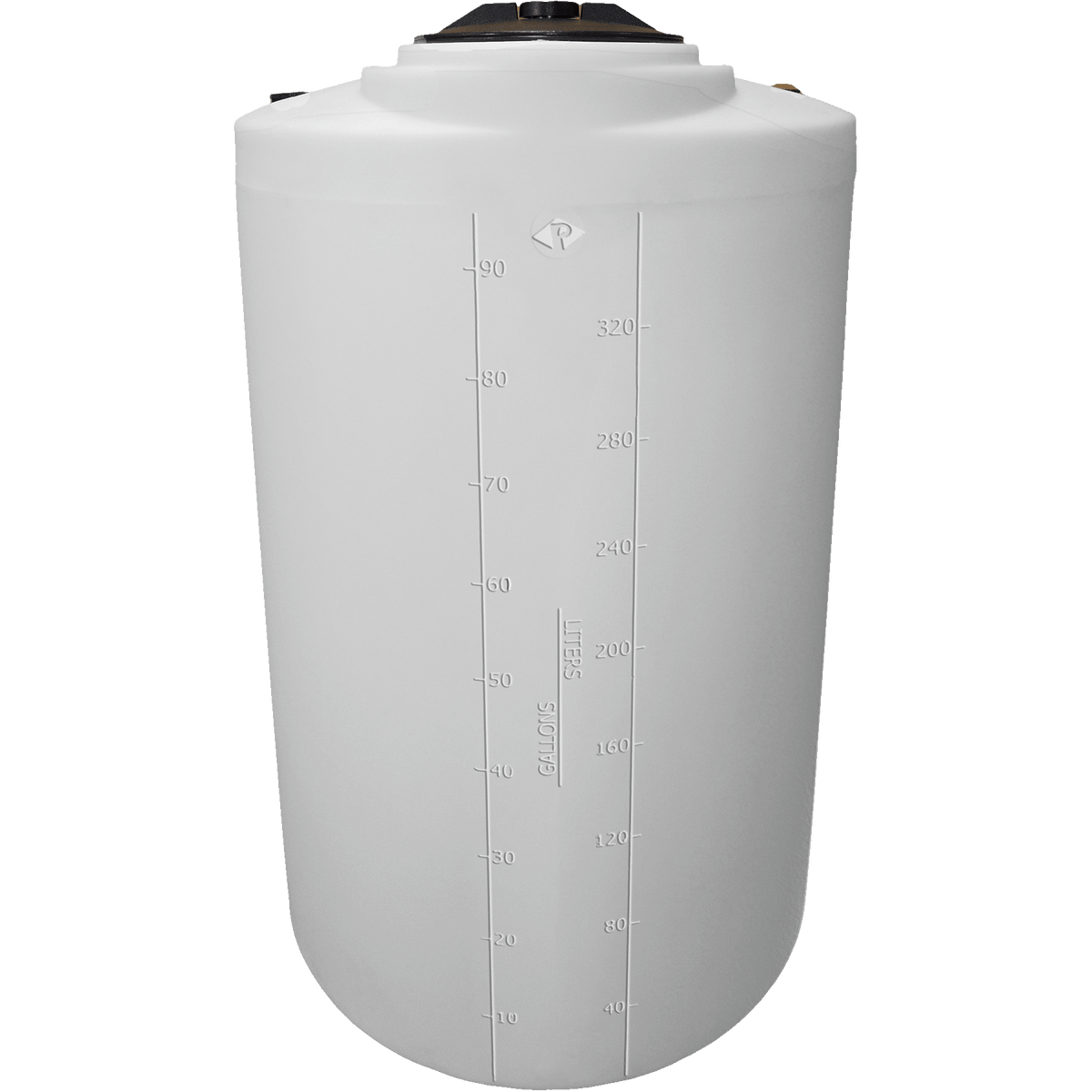 Peabody 100 Gallon XLPE Vertical Chemical Storage Tank 1.5 SG (01-35670) - product photo