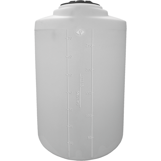 Peabody 75 Gallon XLPE Vertical Chemical Storage Tank 1.5 SG (01-35669) - product photo