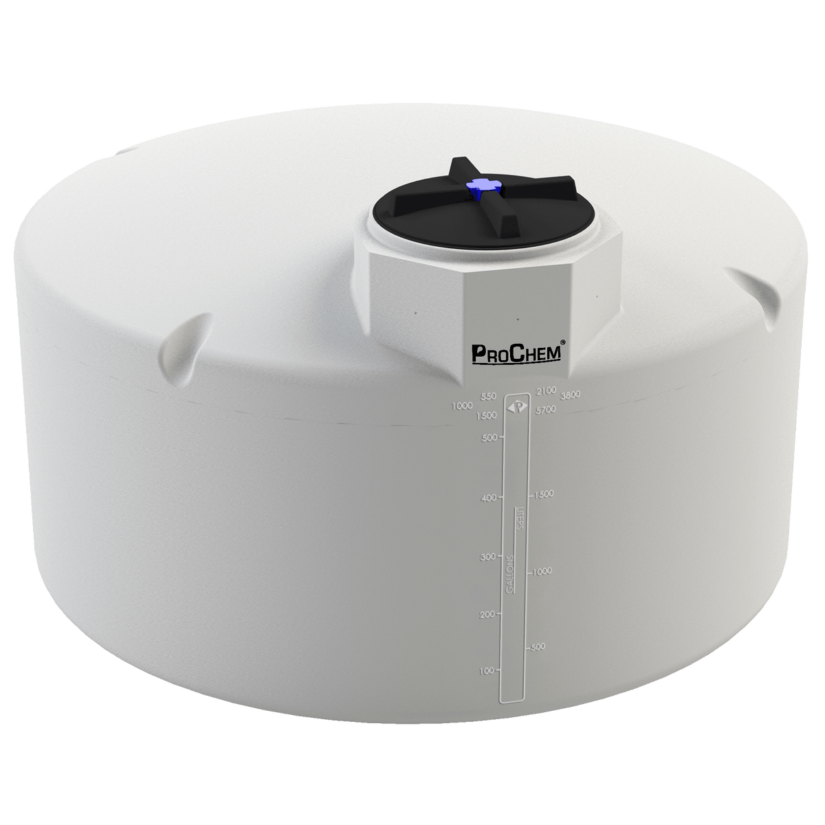Peabody 550 Gallon Vertical Chemical Storage Tank 1.9 SG (01-33430) - product photo