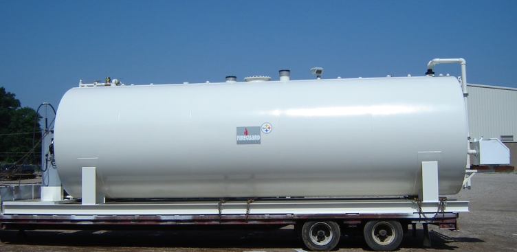 300 Gallon Newberry UL 2085 Fireguard Aboveground Fuel Storage Tank (SKU: NB00300FGD038)