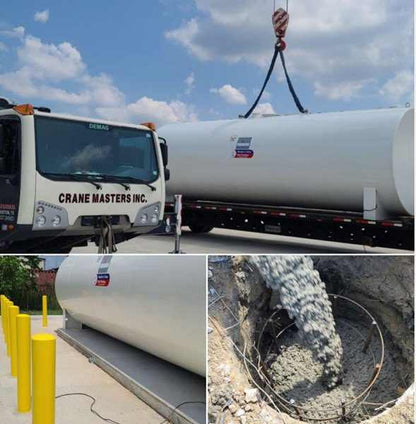300 Gallon Newberry UL 2085 Fireguard Aboveground Fuel Storage Tank (SKU: NB00300FGD038)